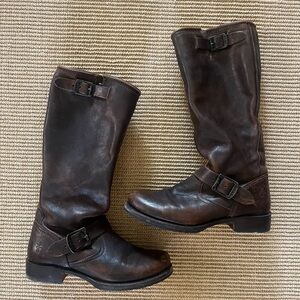 Frye Brown Leather Boots